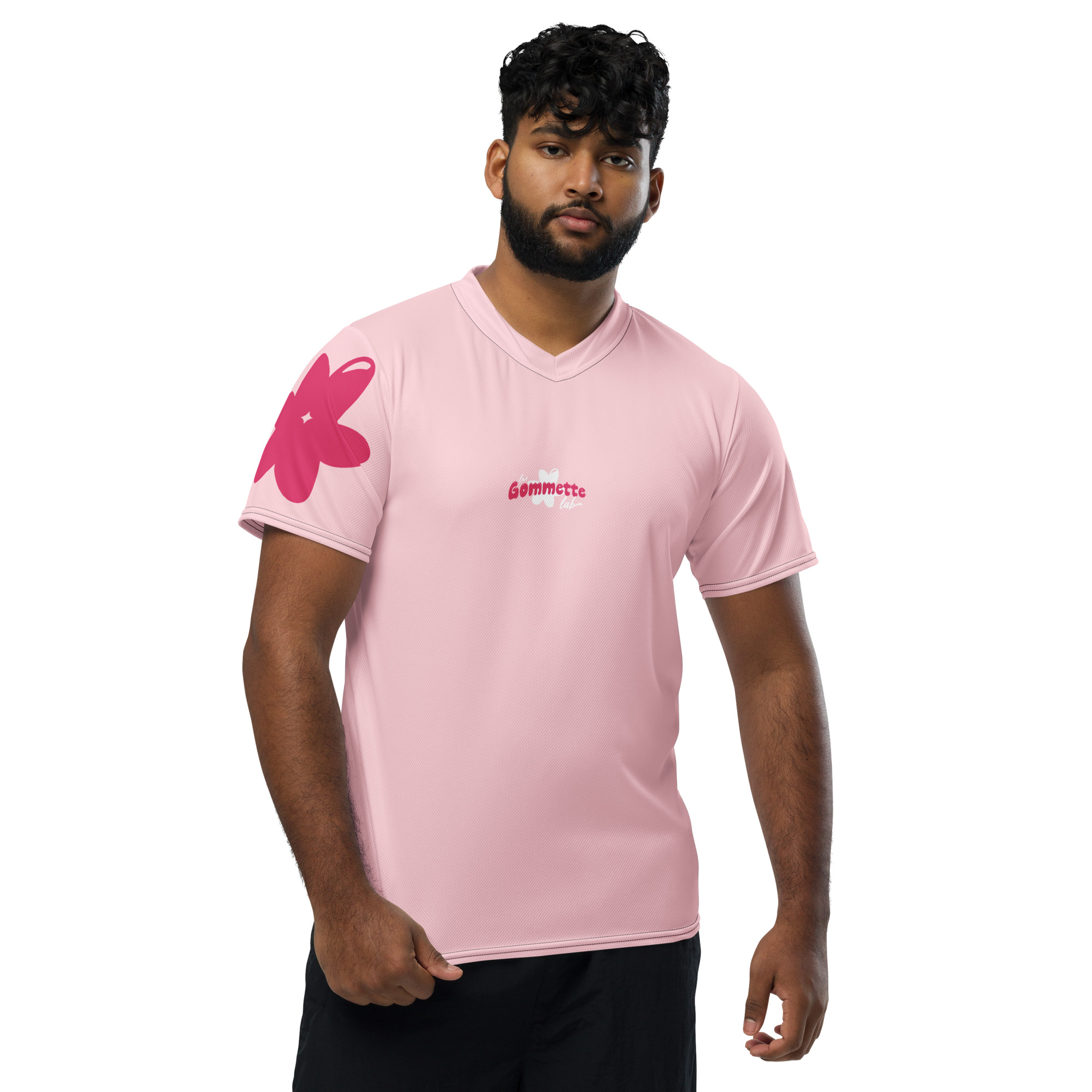 Maillot sport Dying but Trying Rose – Image 3