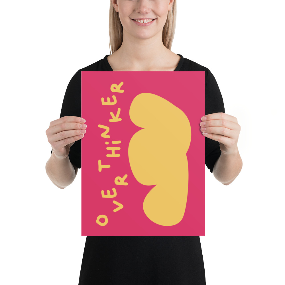 Poster Overthinker Rose – Image 3