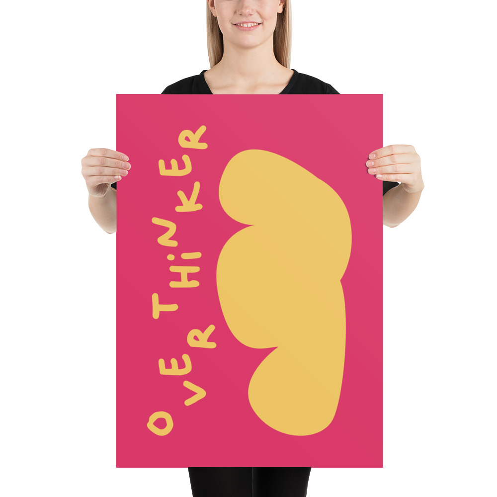 Poster Overthinker Rose – Image 4