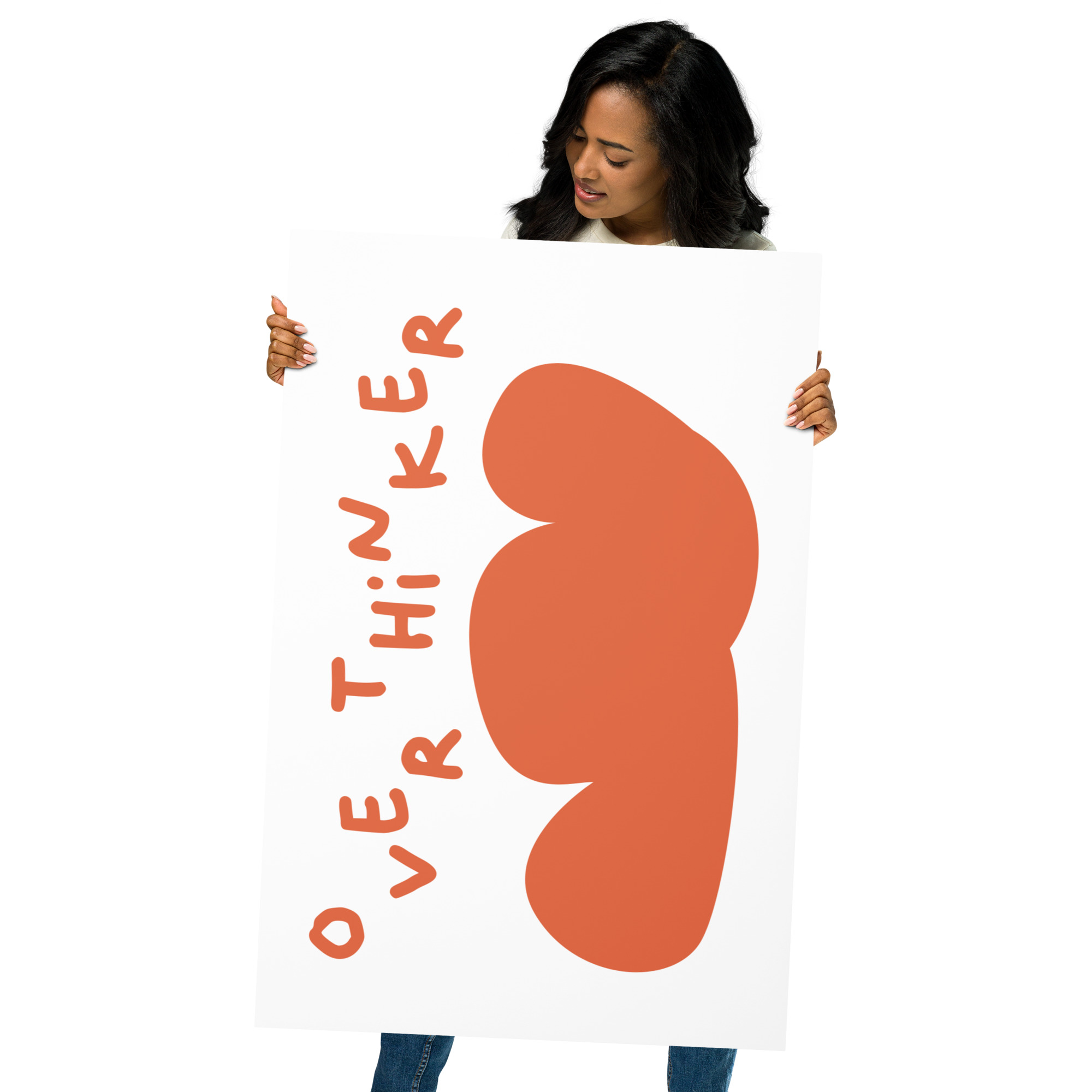 Poster Overthinker Orange – Image 4