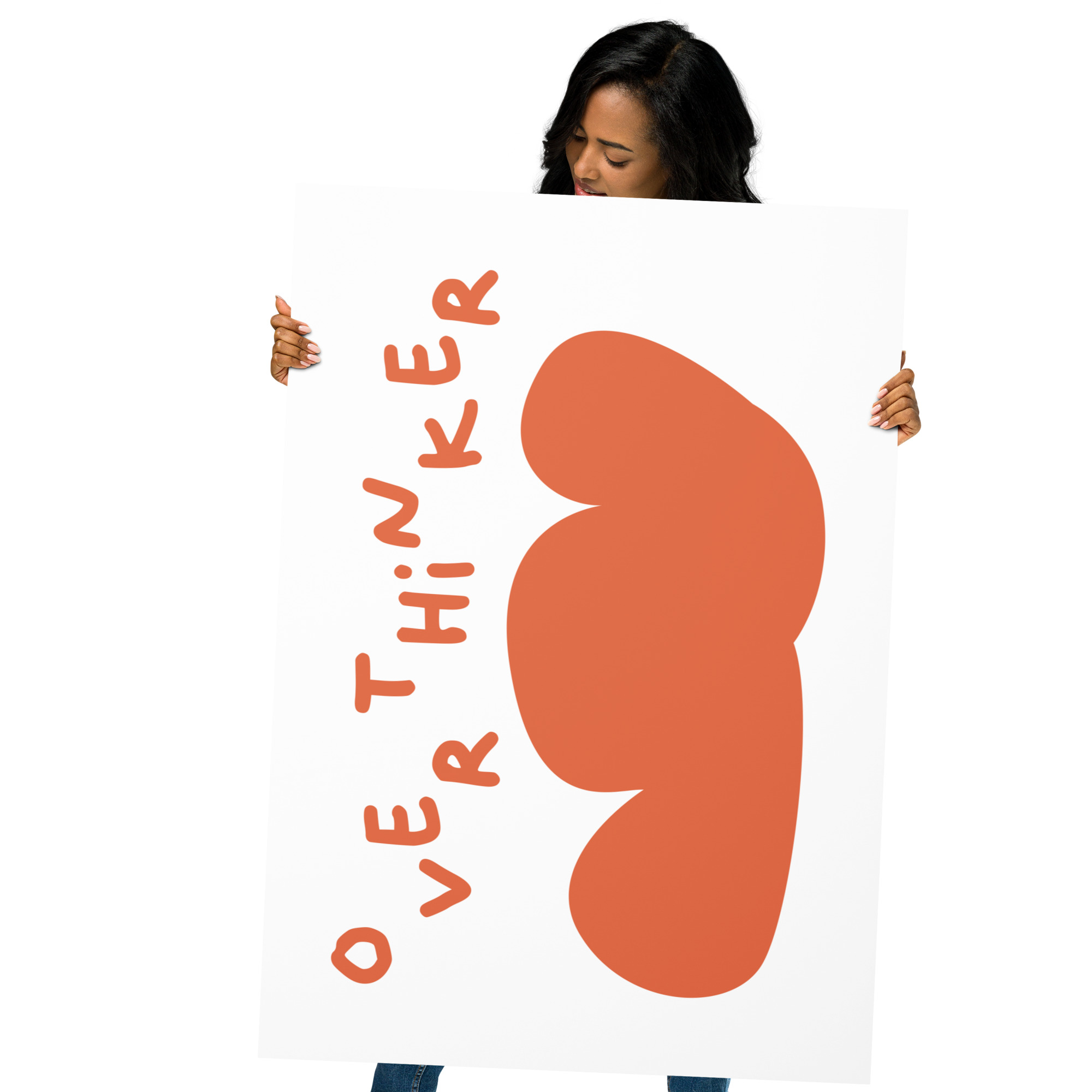 Poster Overthinker Orange – Image 5