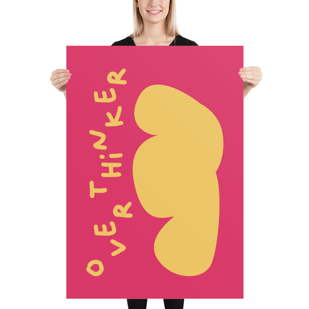 Poster Overthinker Rose – Image 6