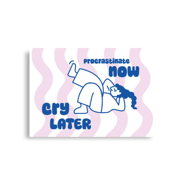 Poster Procrastinate