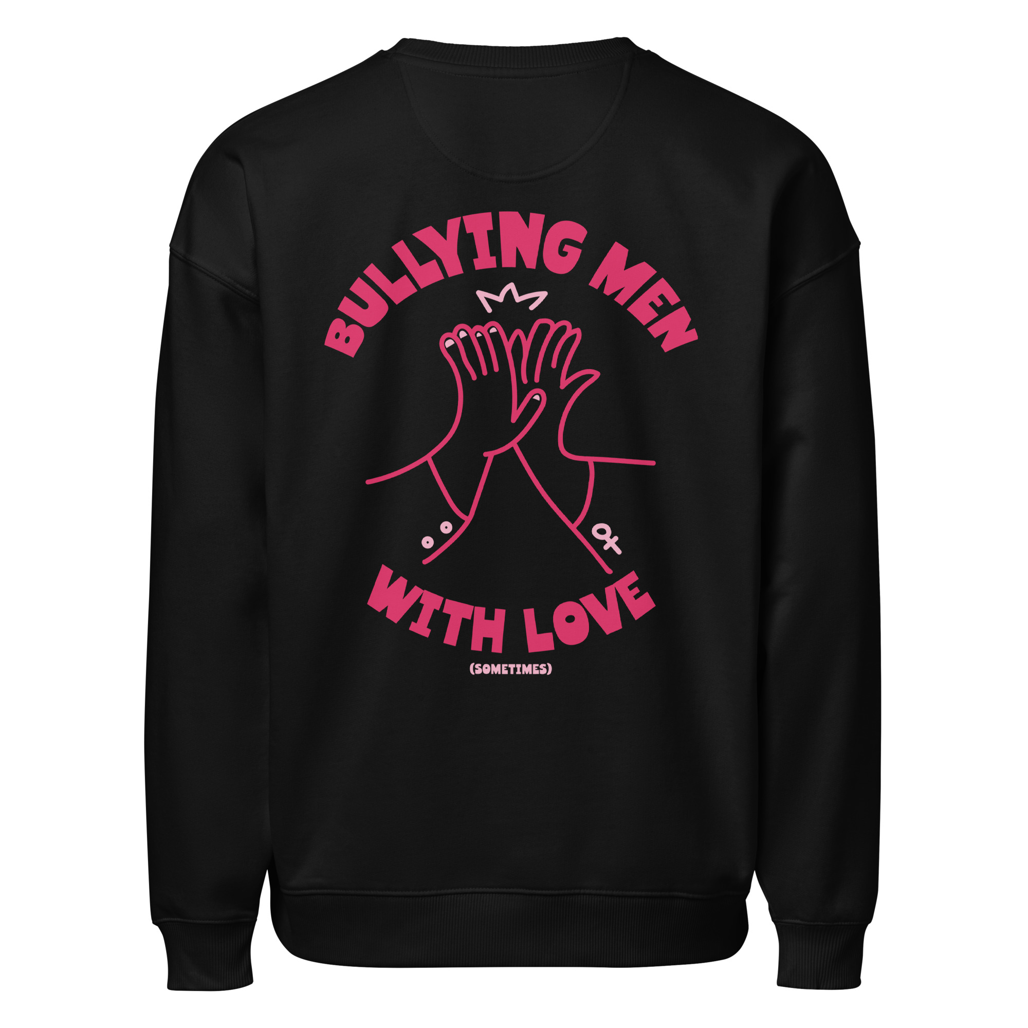 Sweat oversize Bullying Men Rose – Image 4