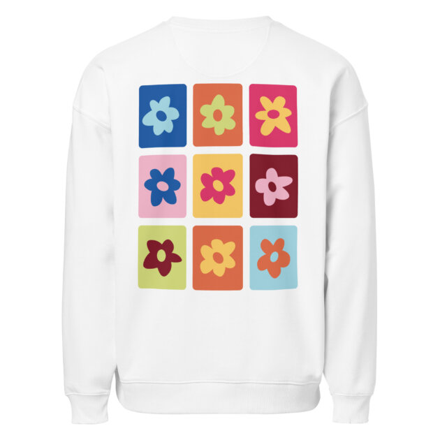 Sweat oversize Mosaïque