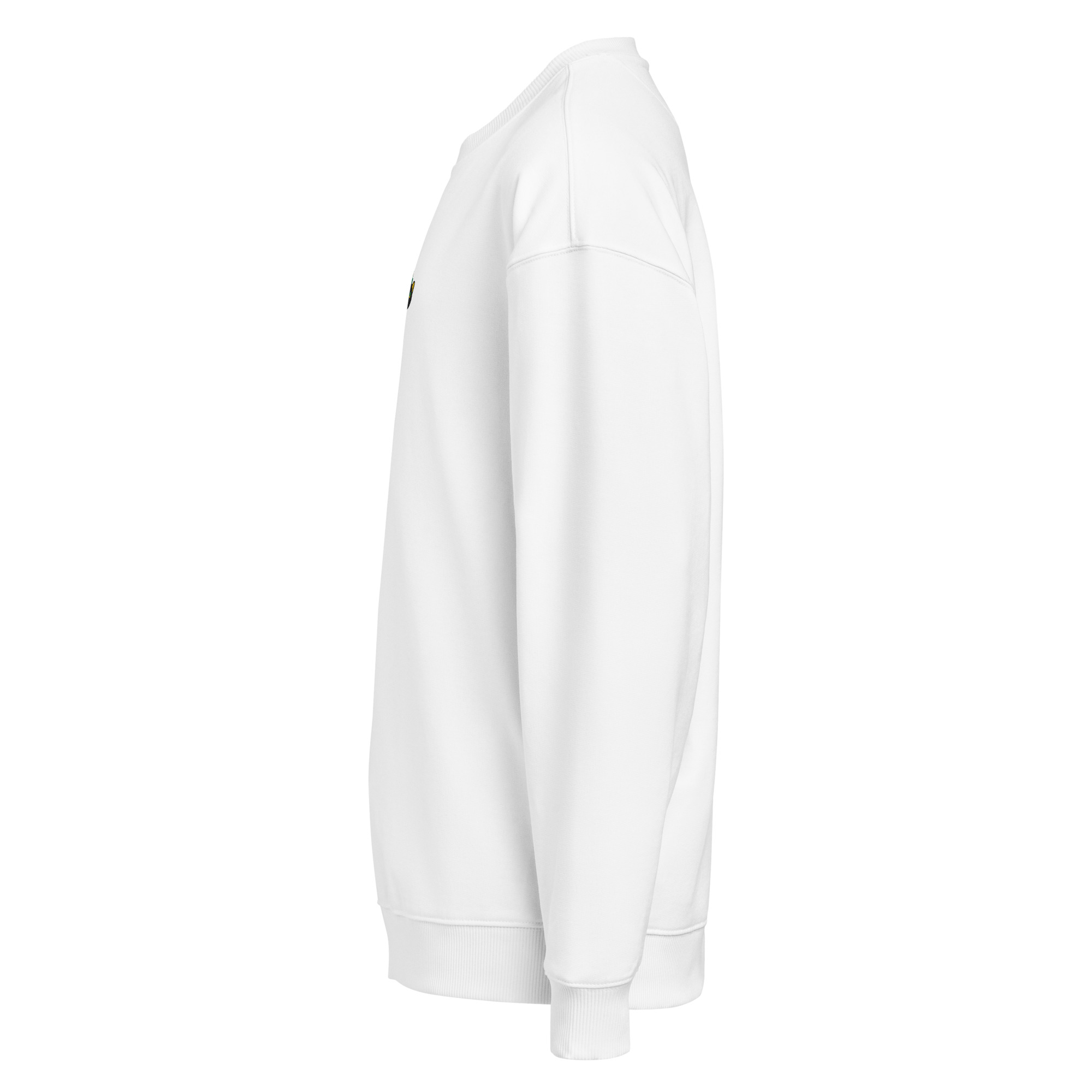 Sweat oversize Brodé Chat-fleur – Image 3