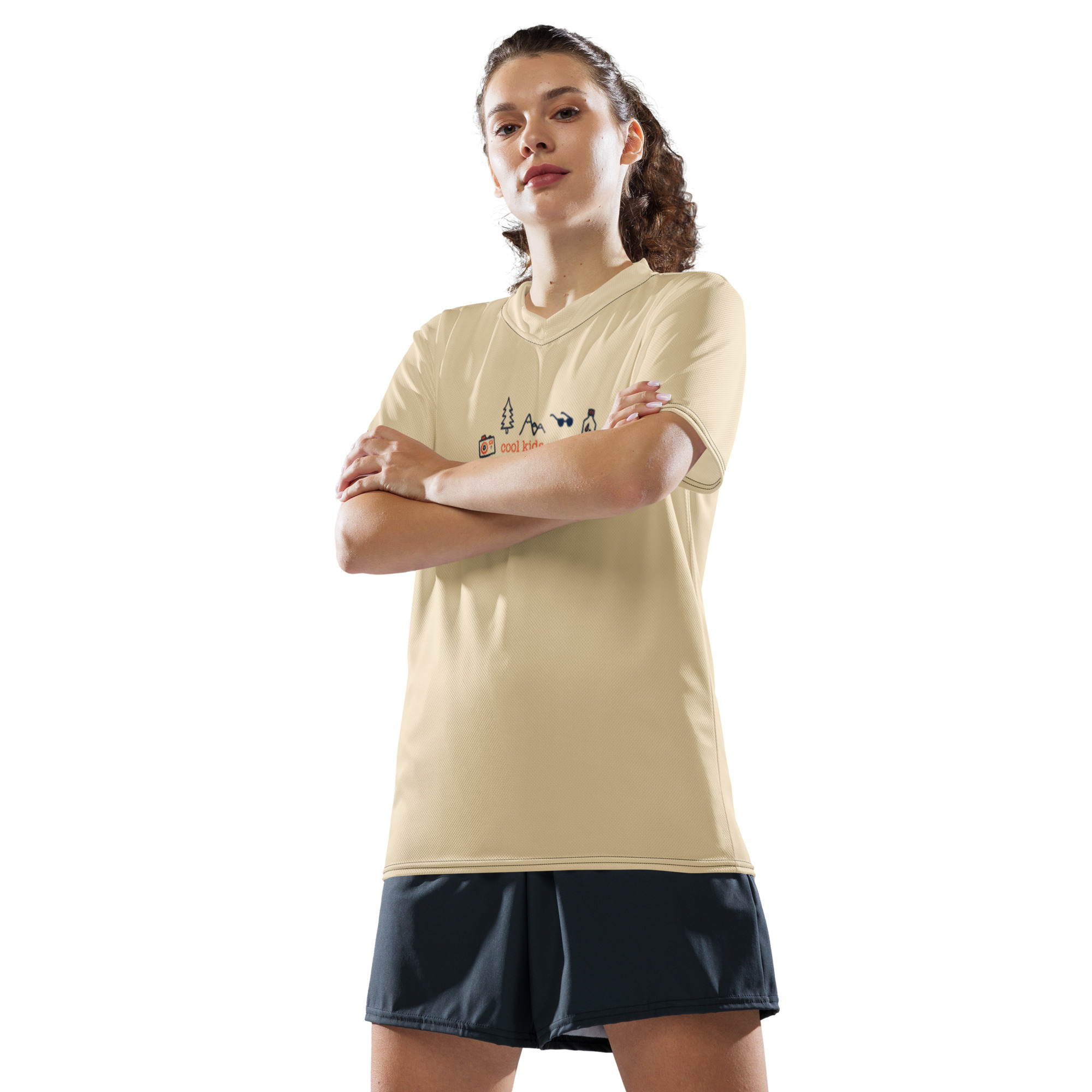 Maillot sport Cool kids Crème – Image 7
