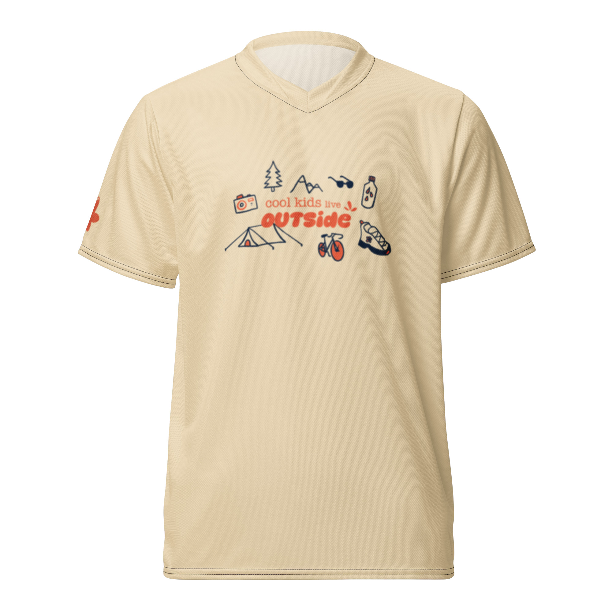 Maillot sport Cool kids Crème