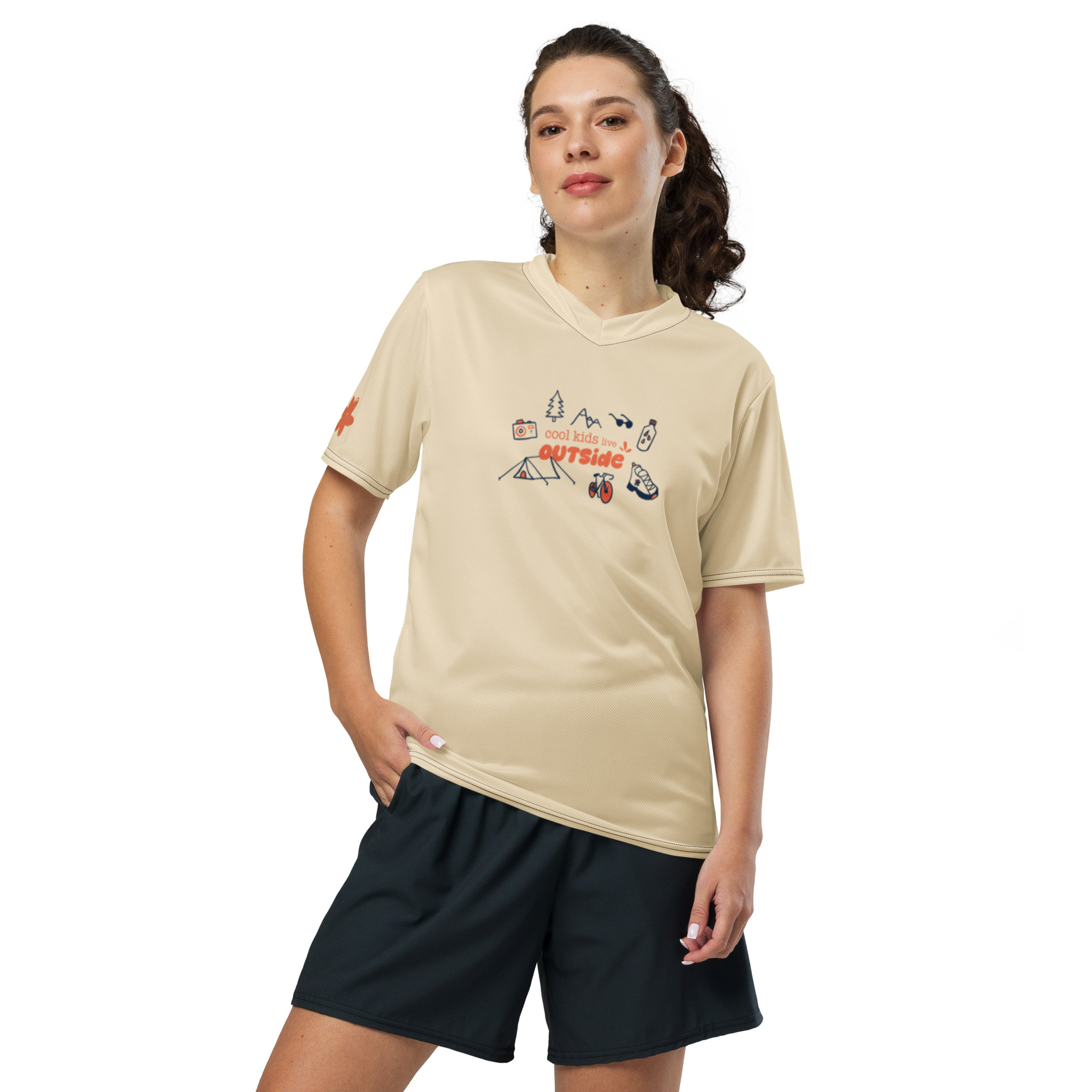 Maillot sport Cool kids Crème – Image 6