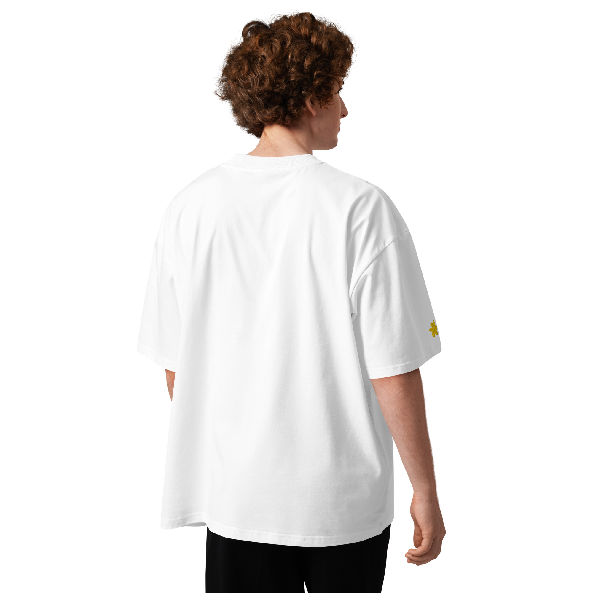 T shirt oversize La flemme brodé – Image 6