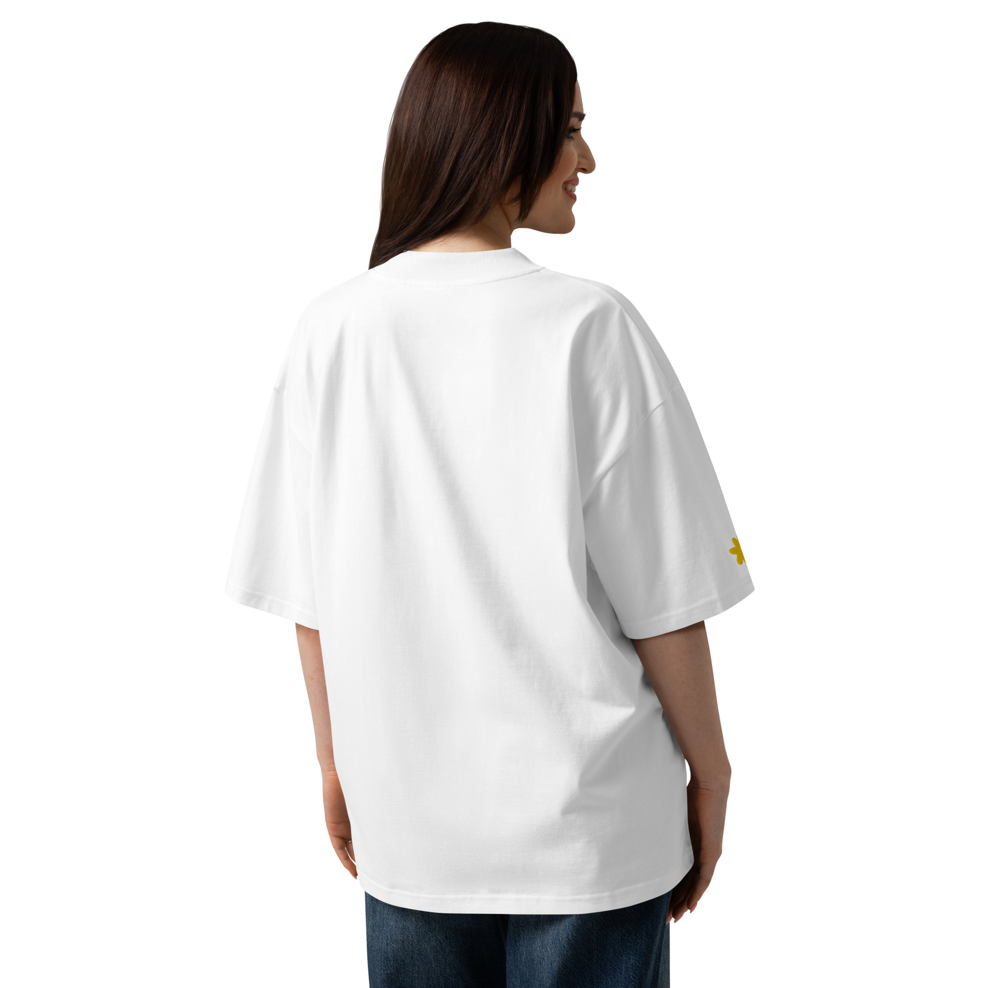 T shirt oversize La flemme brodé – Image 8
